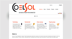 Desktop Screenshot of coelsol.com